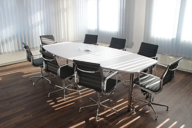 tabell, kontor, möte, office, arbete, företag, kansli, designer, office, office, office, office, office. Flytt av kontor: planering, ansvar och kostnader